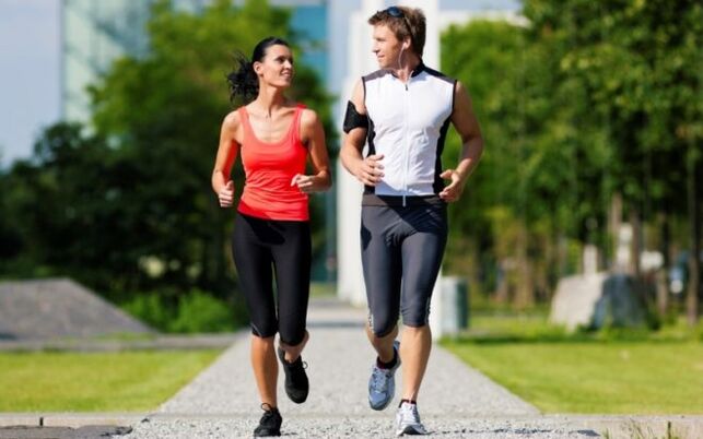 jogging against varicose veins